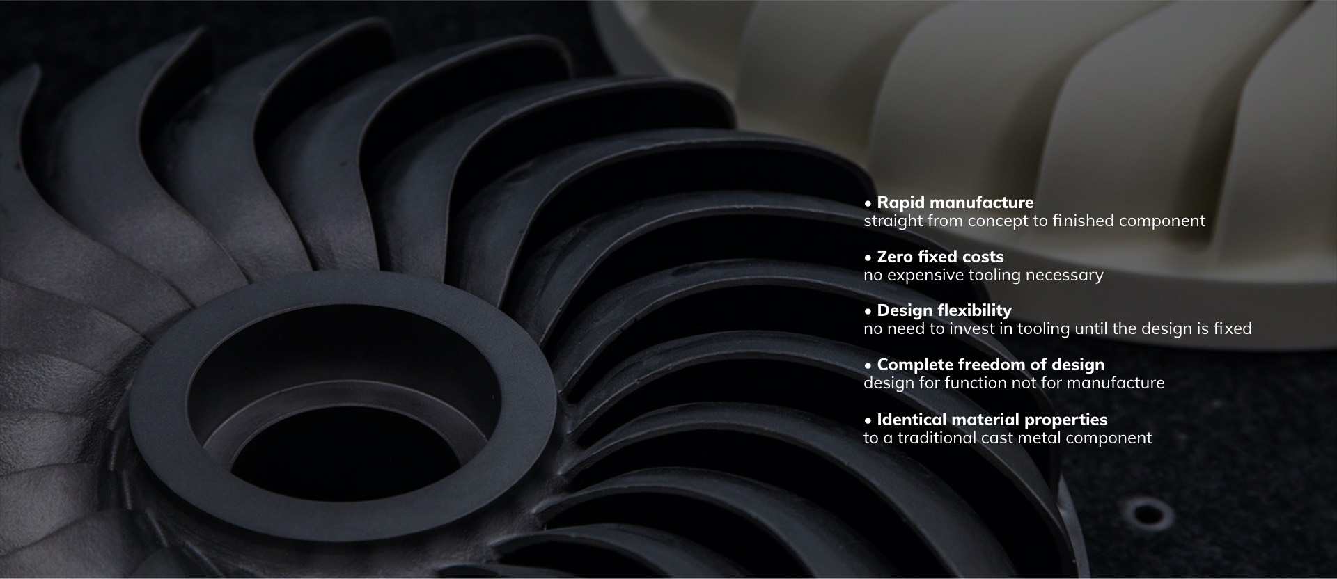 Integrated 3D printing and casting technology banner image