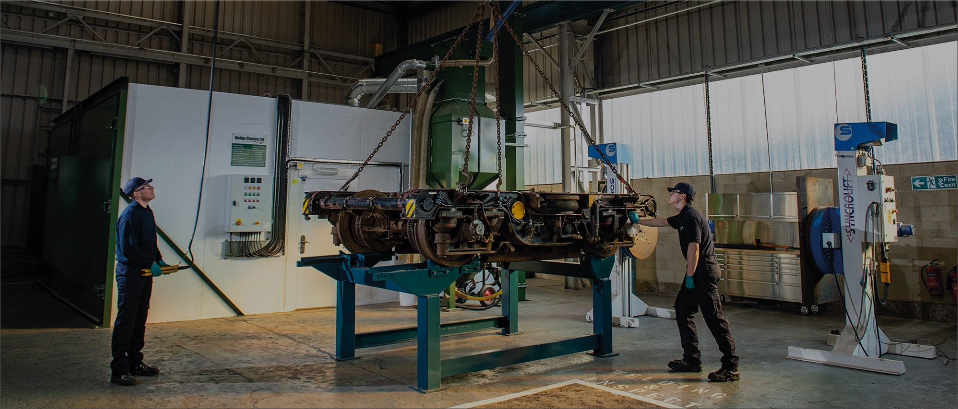 Bogie and coupler overhaul banner image